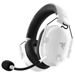 BlackShark V2 Pro (2023) - White, Wireless Gaming Headset, Razer TriForce Titanium Driver 50 mm, Oval Ear Cushions, Detachable S