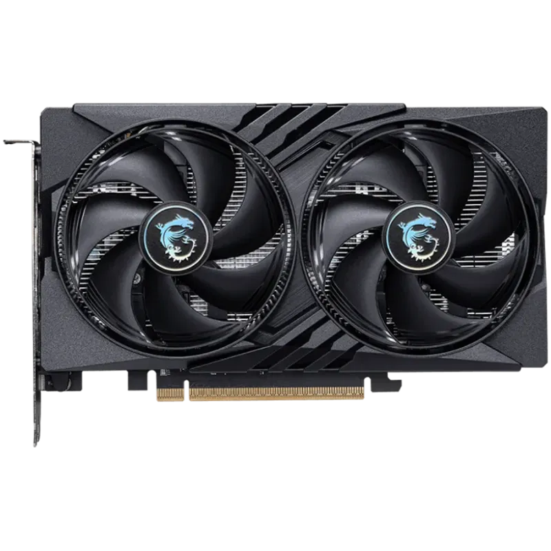 MSI Video Card NVIDIA GeForce RTX 5050 8G GAMING OC, 8GB GDDR6, 128-bit, 2647 MHz Boost, 2560 CUDA Cores, PCIe 5.0 (x8), 3x DP 2