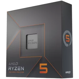 AMD CPU Desktop Ryzen 5 6C/12T 7600X (4.7/5.0GHz Boost,38MB,105W,AM5) box, with Radeon Graphics