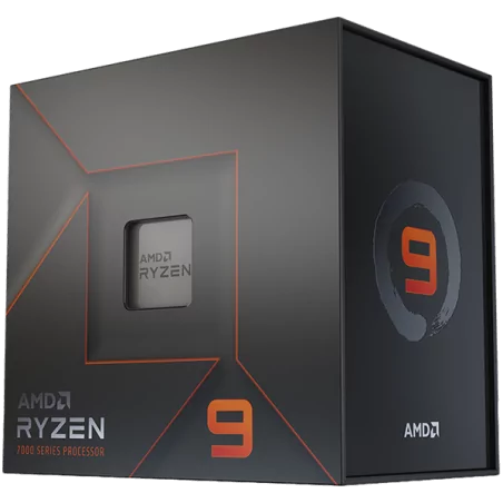 AMD CPU Desktop Ryzen 9 12C/24T 7900X (4.7/5.0GHz Boost,76MB,170W,AM5) box, with Radeon Graphics - 1