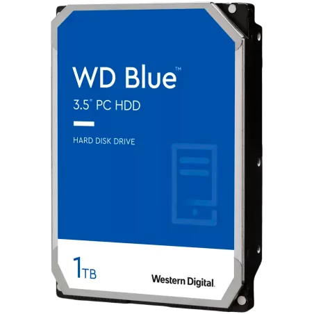 WD Blue HDD Desktop (3.5", 1TB, 64MB, SATA III-600) - 1