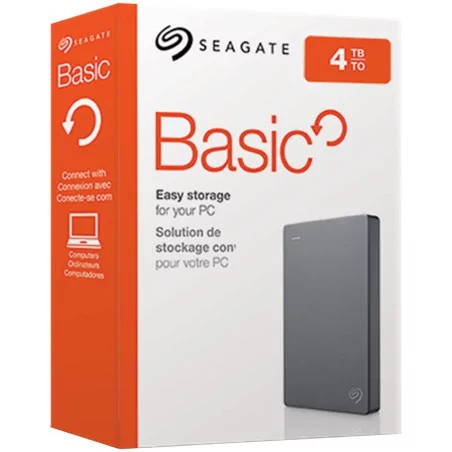 SEAGATE HDD External Basic (2.5'/4TB/USB 3.0) - 1