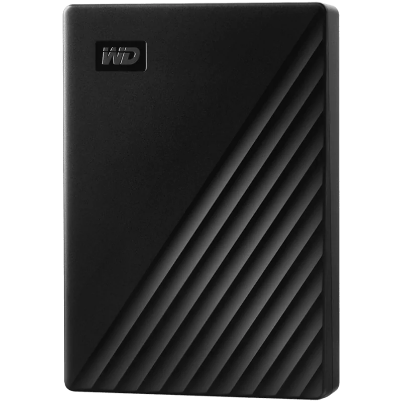 HDD External WD My Passport (4TB, USB 3.2) Black - 1