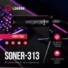 LORGAR Soner 313, Gaming Microphones, Black, USB condenser microphone with Volume Knob & Echo Kob, including 1x Microphone, 1 x 