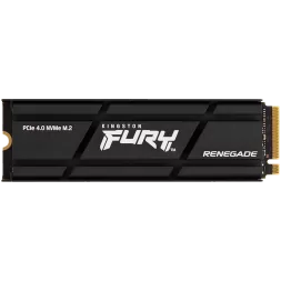 KINGSTON FURY Renegade 2TB SSD with Heatsink, M.2 2280, PCIe 4.0 NVMe, Read/Write 7300/7000MB/s, Random Read/Write: 1000K/1000K 