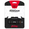 KINGSTON FURY Renegade 500GB SSD, M.2 2280, PCIe 4.0 NVMe, Read/Write 7300/3900MB/s, Random Read/Write: 450K/900K IOPS - 3