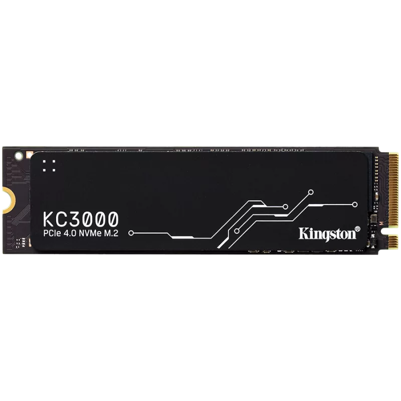 KINGSTON KC3000 1024GB SSD, M.2 2280, PCIe 4.0 NVMe, Read/Write 7000/6000MB/s, Random Read/Write: 900K/1000K IOPS - 1 KINGSTON KC3000 1024GB SSD, M.2 2280, PCIe 4.0 NVMe, Read/Write 7000/6000MB/s, Random Read/Write: 900K/1000K IOPS - 1