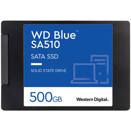 SSD WD Blue (2.5", 500GB, SATA 6Gb/s) - 1