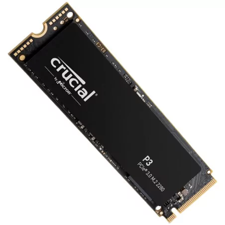 Crucial SSD P3 2000GB/2TB M.2 2280 PCIE Gen3.0 3D NAND, R/W: 3500/3000 MB/s, Storage Executive + Acronis SW included - 1