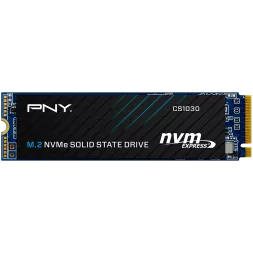 PNY CS1030 500GB SSD, M.2 NVMe, PCIe Gen3 x4, Read/Write: 2000 / 1100 MB/s