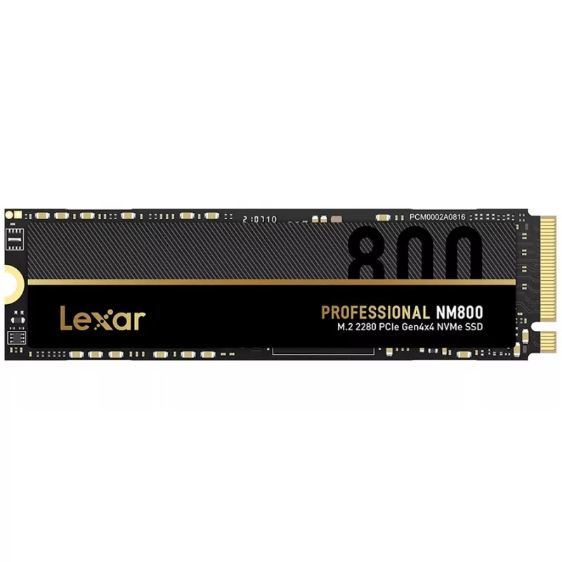 LEXAR NM800 512GB High Speed PCIe Gen 4 with 4 Lanes M.2 NVMe, up to 7000 MB/s read and 3000 MB/s write - 1