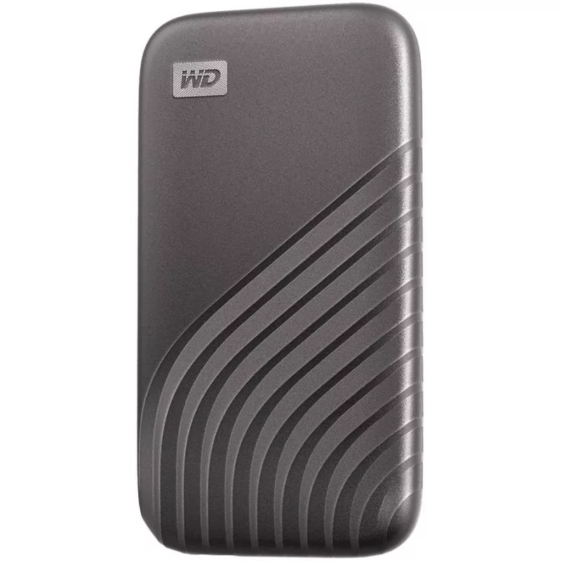 WD 2TB My Passport SSD - Portable SSD, up to 1050MB/s Read and 1000MB/s Write Speeds, USB 3.2 Gen 2 - Space Gray - 6