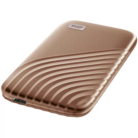 WD 2TB My Passport SSD - Portable SSD, up to 1050MB/s Read and 1000MB/s Write Speeds, USB 3.2 Gen 2 - Gold - 4