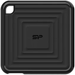 SILICON POWER PC60 480GB External SSD, Read/Write: 540 / 500 MB/s, Black, cable: Type-C to USB Type-A (PC/NB)
