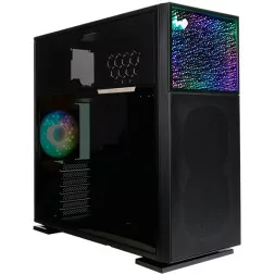 Chassis In Win N515, Tempered Glass, Steel Frame, ARGB Nebula Panel, InWin Luna AL120 ARGB PWM fan, GPU Anti-Sag Support, E-ATX/