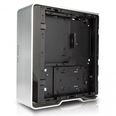 Chassis In Win BQ696 BQ696 MINI ITX CHASSIS WITH ALUMINUM FRAME/ IP-AD150A7-2/ EU POWER CORD/ BLACK/SILVER COLOR/ RETAIL - 5