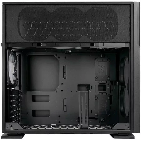 Chassis In Win 515, Tempered Glass, Steel Frame, Quick-Release Side Panel, InWin Luna AL120 ARGB PWM fan, GPU Anti-Sag Support, 