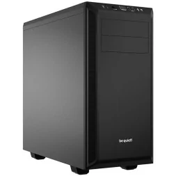 be quiet! PURE BASE 600 Black, ATX/M-ATX/Mini-ITX, 1x Pure Wings 2 140mm, 1x Pure Wings 2 120mm, 3-step fan controller, 2x USB 3