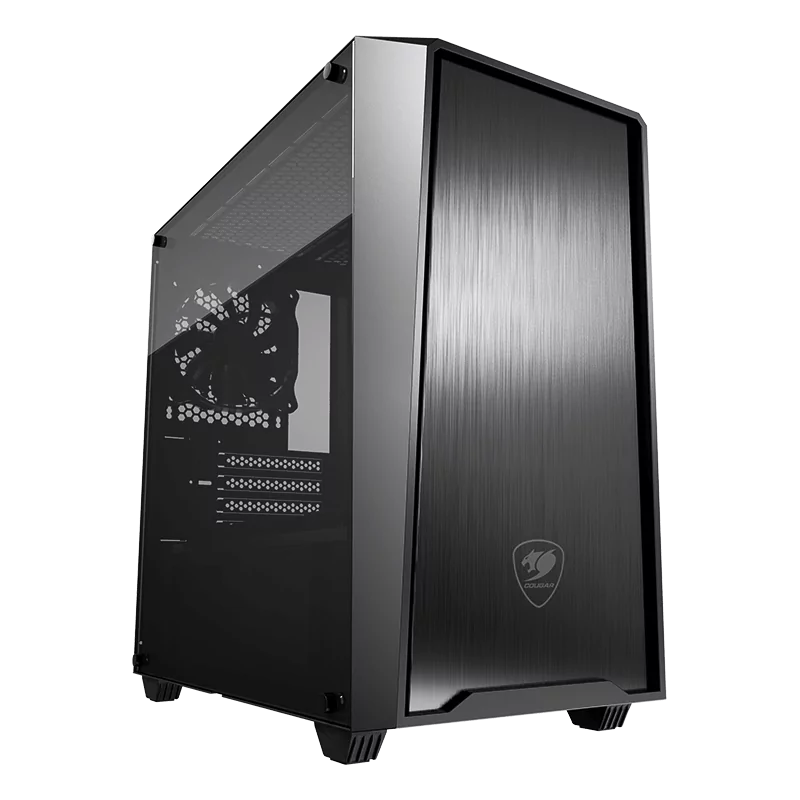 COUGAR MG130-G, Mini Tower, Mini ITX / Micro ATX, USB3.0 x 1, USB2.0 x 1, Mic x 1 / Audio x 1, Reset Button, 4 x Expansion Slots