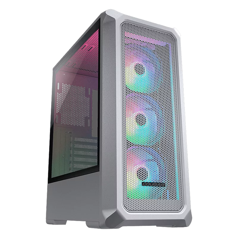 COUGAR Archon 2 Mesh RGB (White), Mid Tower, Mini ITX / Micro ATX / ATX, USB 3.0 x 2, USB 2.0 x 1, Mic x 1 / Audio x 1, RGB Butt COUGAR Archon 2 Mesh RGB (White), Mid Tower, Mini ITX / Micro ATX / ATX, USB 3.0 x 2, USB 2.0 x 1, Mic x 1 / Audio x 1, RGB Butt