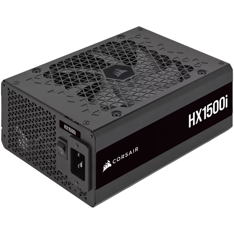 Corsair PSU 1500W HX1500i 80+ Platinum 140mm fan black - 1