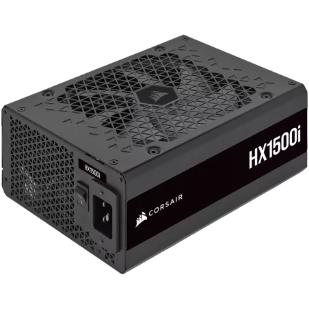 Corsair PSU 1500W HX1500i 80+ Platinum 140mm fan black - 1