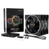 be quiet! LIGHT WINGS 140mm PWM Triple-Pack, 4-pin, Fan speed: 1500RPM, ARGB (ARGB Hub included), 23.3 db(A), 3 years warranty -