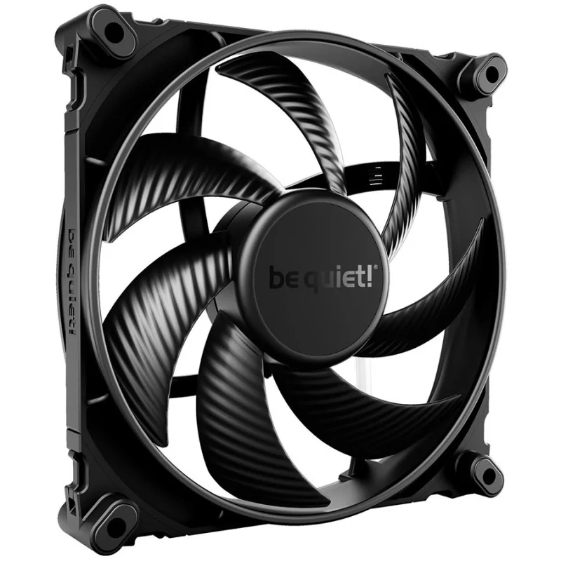 be quiet! SILENT WINGS 4 140mm, 3-pin, Fan speed: 1100RPM, Rubber & hard plastic mountings, 13.6 db(A), 5 years warranty - 1 be quiet! SILENT WINGS 4 140mm, 3-pin, Fan speed: 1100RPM, Rubber & hard plastic mountings, 13.6 db(A), 5 years warranty - 1
