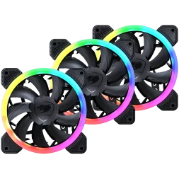 COUGAR ARGB VK120 Kit, 120x120x25mm, Hydro-Dynamic Bearing, 600-1500RPM ± 200RPM, 48.98 CFM ± 10% Air Flow, 29.8 dBA Max Noise, 