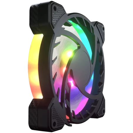 COUGAR Vortex ARGB VX 120, Cooling Fan, Hydro-Dynamic Bearing, 48.98 CFM ± 10% Air Flow, 1.04 mmH20 ± 10% Static Pressure, Speed