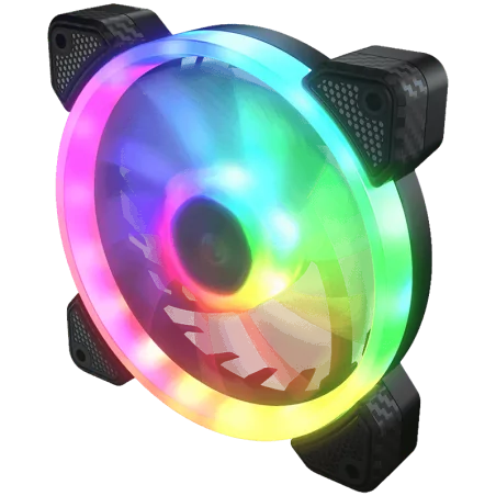 COUGAR Vortex ARGB VX120 KIT, Cooling Fan, Hydro-Dynamic Bearing, 48.98 CFM ± 10% Air Flow, 1.04 mmH20 ± 10% Static Pressure, Sp