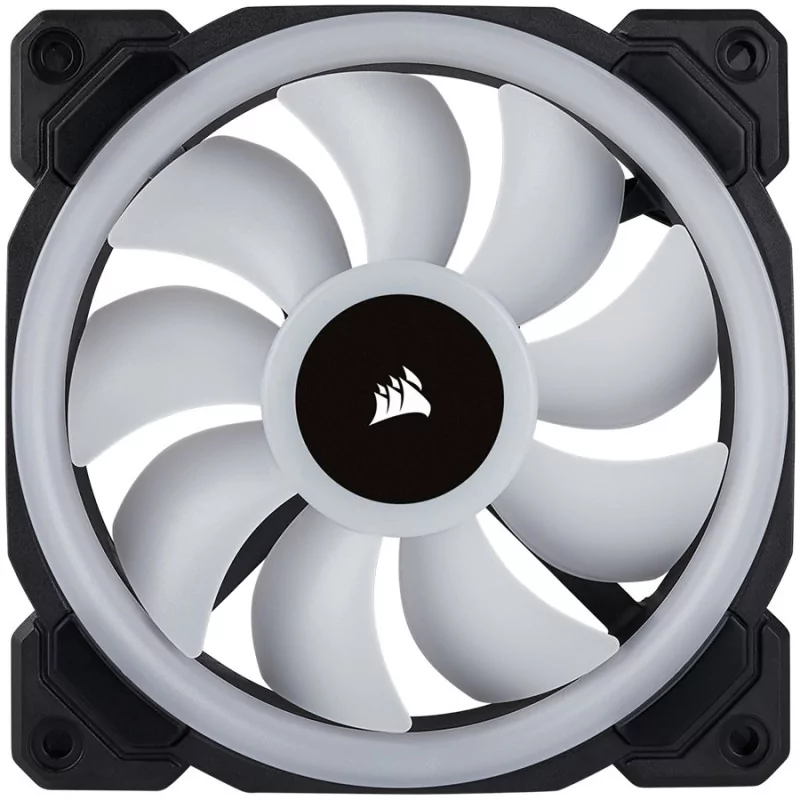 Corsair LL Series, LL120 RGB, 120mm Dual Light Loop RGB LED PWM Fan, Single Pack - 1 Corsair LL Series, LL120 RGB, 120mm Dual Light Loop RGB LED PWM Fan, Single Pack - 1
