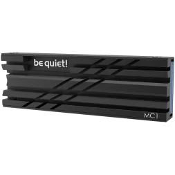 be quiet! M.2 SSD cooler MC1 COOLER, Fits single and double sided M.2 2280 modules, black