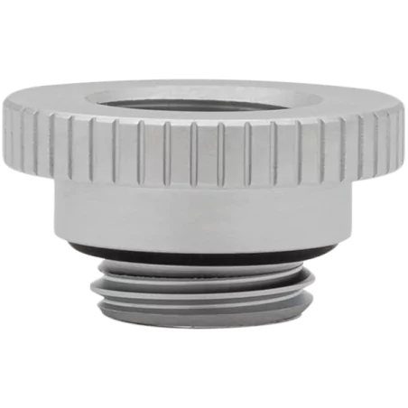 EK-Quantum Torque Surface Port Adapter - Satin Titanium - 1