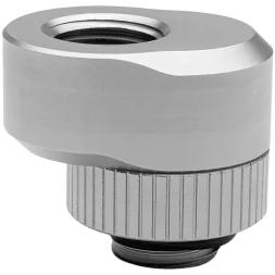 EK-Quantum Torque Rotary Offset 7 - Satin Titanium, adapter fitting