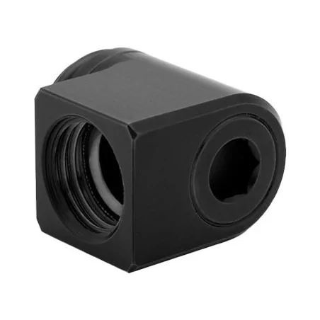 EK-Quantum Torque Micro Rotary 90° - Black, adapter fitting - 2