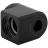 EK-Quantum Torque Micro Rotary 90° - Black, adapter fitting - 2