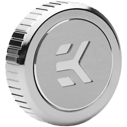 EK-Quantum Torque Plug w/Badge - Nickel
