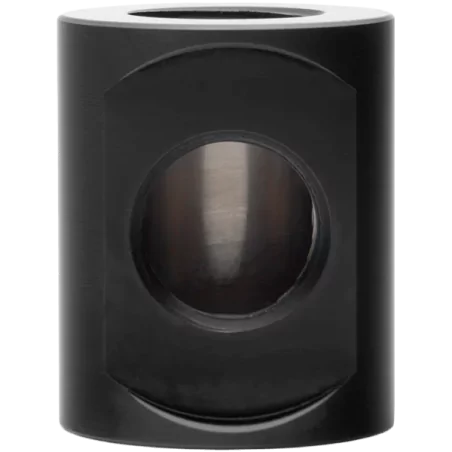 EK-Quantum Torque Splitter 3F T cylinder-shaped adapter fitting - Black - 1