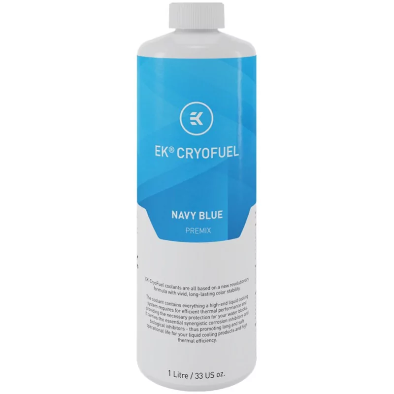 EK-CryoFuel Navy Blue (Premix 1000mL), coolant mixture - 1 EK-CryoFuel Navy Blue (Premix 1000mL), coolant mixture - 1