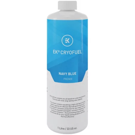 EK-CryoFuel Navy Blue (Premix 1000mL), coolant mixture - 1