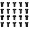 EK-Loop Phillips Head Screw Set M4x6mm - Black (20pcs) - 1