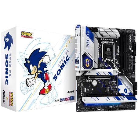 ASROCK MB Desktop Z790 PG Sonic (S1700, 4x DDR5, 1x PCIe 5.0 x16, 1x PCIe 4.0 x16, 1x PCIe 3.0 x1, 4x Hyper M.2 PCIe Gen4x4, 1x 