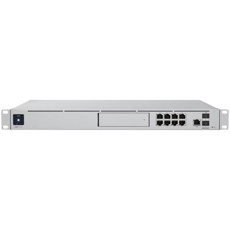 The Dream Machine Special Edition 1U Rackmount 10Gbps UniFi Multi-Application System with 3.5" HDD Expansion and 8Port PoE Switc