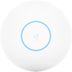 UBIQUITI U6 Long-Range WiFi 6 8 spatial streams 185 m² (2,000 ft²) coverage 350+ connected devices Powered using PoE+ GbE uplink