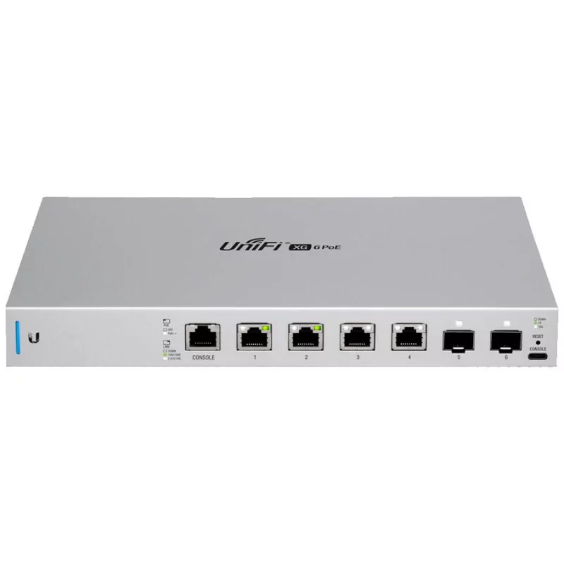 10Gigabit 6-Port 802.3bt UniFi Switch, EU - 1 10Gigabit 6-Port 802.3bt UniFi Switch, EU - 1