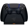 Razer Quick Charging Stand for PS5 - Midnight Black, Quick Charge, Curved Cradle Design, Matches Your PS5 DualSense Wireless Con