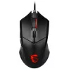 MSI CLUTCH GM08 Gaming Mouse, 92g (without cable and weights), PixArt PAW-3519 Optical Sensor - 4200 DPI (Software), Adjustable 