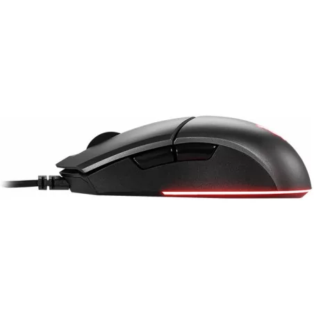 MSI CLUTCH GM11 Gaming Mouse, 89g (without cable), PixArt PMW-3325 Optical Sensor - 5000 DPI, RGB, OMRON Swtiches Rated for 10 M