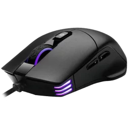 EVGA X12 Gaming Mouse, 8k, Wired, Black, Customizable, Dual Sensor, 16,000 DPI, 5 Profiles, 8 Buttons, Ambidextrous Light Weight